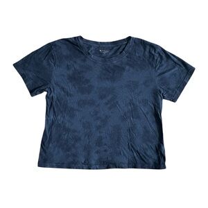 Athleta Blue Crop Top for Effortless Style